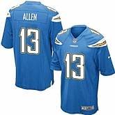 Nike Men & Women & Youth Chargers #13 Keenan Allen Blue Team Color Game Jersey,baseball caps,new era cap wholesale,wholesale hats